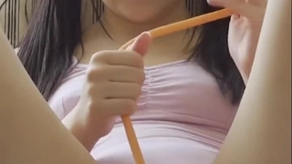 跳蛋阳具玩弄已婚前女友的小骚逼片尾流白浆